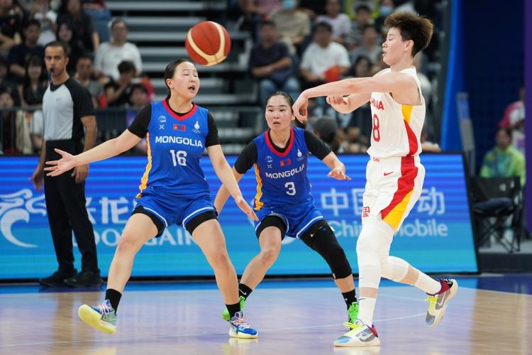 2018亚运会女篮中国VS蒙古